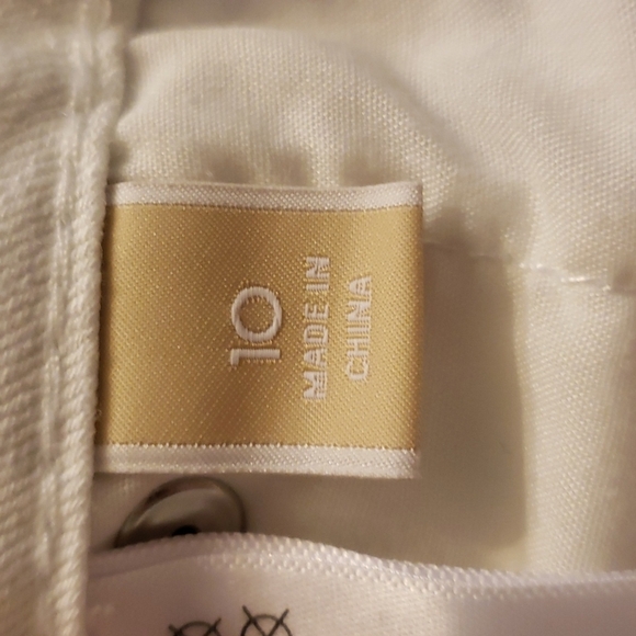 NEW Michael Kors Selma Skinny Jeans White Slim Jeans Summer Womens Barbiecore - Picture 5 of 16